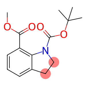 1-BOC-吲哚啉-7-羧酸甲酯