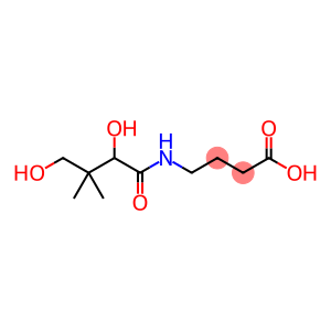 Butanoic acid, 4-[(2,4-dihydroxy-3,3-dimethyl-1-oxobutyl)amino]-