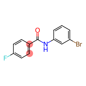 Benzamide, N-(3-bromophenyl)-4-fluoro-