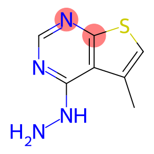 (5-methylthieno[2,3-d]pyrimidin-4-yl)hydrazine
