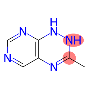 Pyrimido[5,4-e]-1,2,4-triazine, 1,2-dihydro-3-methyl- (9CI)