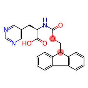 (2R)-2-(9H-fluoren-9-ylmethoxycarbonylamino)-3-pyrimidin-5-yl-propanoic acid