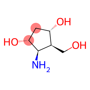 1,3-Cyclopentanediol, 4-amino-5-(hydroxymethyl)-, (1S,3R,4R,5R)-