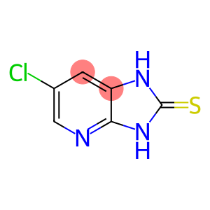 2H-Imidazo[4,5-b]pyridine-2-thione, 6-chloro-1,3-dihydro-