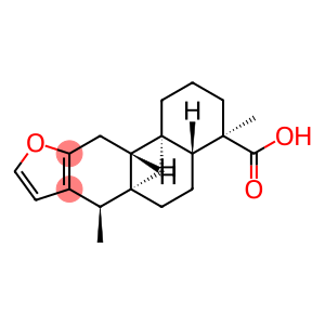 (4R)-1,2,3,4,4aβ,5,6,6aα,7,11,11aβ,11b-Dodecahydro-4,7β,11bα-trimethylphenanthro[3,2-b]furan-4β-carboxylic acid