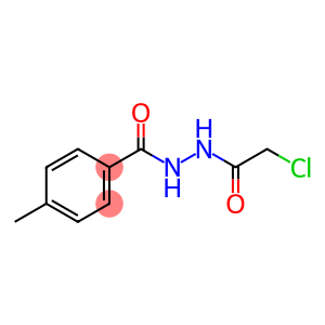 Benzoic acid, 4-methyl-, 2-(2-chloroacetyl)hydrazide