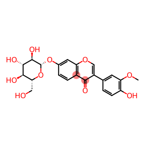 4H-1-Benzopyran-4-one, 7-(β-D-glucopyranosyloxy)-3-(4-hydroxy-3-methoxyphenyl)-