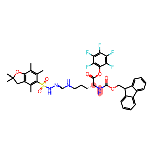 N5-[[[(2,3-Dihydro-2,2,4,6,7-pentamethyl-5-benzofuranyl)sulfonyl]amino]iminomethyl]-N2-[(9H-fluoren-9-ylmethoxy)carbonyl]-D-ornithine pentafluorophenyl ester