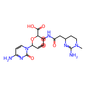 1-(4-Amino-2-oxo-1(2H)-pyrimidinyl)-4-[[[(4S)-1,4,5,6-tetrahydro-2-amino-1-methylpyrimidin-4-yl]acetyl]amino]-1,2,3,4-tetradeoxy-β-D-erythro-2-hexenopyranuronic acid