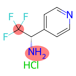 (S)-2,2,2-trifluoro-1-(pyridin-4-yl)ethan-1-amine hydrochloride