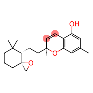 (2S)-2β-[2-[(3S,4S)-5,5-Dimethyl-1-oxaspiro[2.5]octane-4β-yl]ethyl]-2,7-dimethyl-2H-1-benzopyran-5-ol