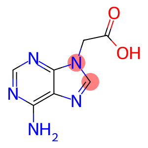 9H-Purine-9-acetic acid, 6-amino-