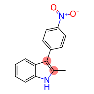1H-Indole, 2-methyl-3-(4-nitrophenyl)-