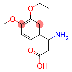 3-azaniumyl-3-(3-ethoxy-4-methoxyphenyl)propanoate