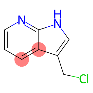 1H-Pyrrolo[2,3-b]pyridine, 3-(chloromethyl)-