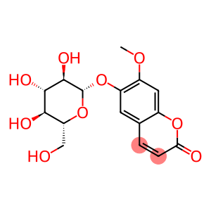 6-甲氧基香豆素-7-葡萄糖苷