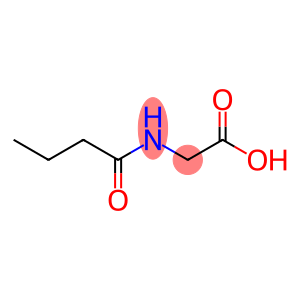 N-(1-oxobutyl)glycine