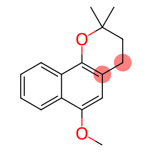 2H-Naphtho[1,2-b]pyran, 3,4-dihydro-6-methoxy-2,2-dimethyl-