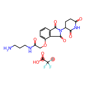 N-(3-aminopropyl)-2-((2-(2,6-dioxopiperidin-3-yl)-1,3-dioxoisoindolin-4-yl)oxy)acetamide(TFA)