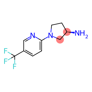 3-Pyrrolidinamine, 1-[5-(trifluoromethyl)-2-pyridinyl]-, (3R)-