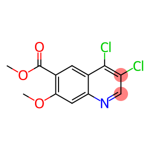 Methyl 3,4-Dichloro-7-methoxyquinoline-6-carboxylate