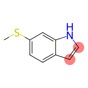 1H-Indole, 6-(Methylthio)-