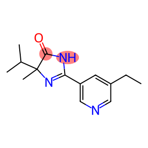 4H-Imidazol-4-one, 2-(5-ethyl-3-pyridinyl)-3,5-dihydro-5-methyl-5-(1-methylethyl)-