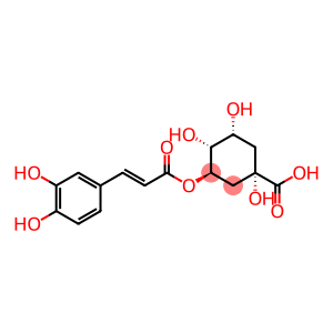 (E)-3-(3,4-Dihydroxyphenyl)acrylic acid [(1R)-2α,3α,5-trihydroxy-5β-carboxycyclohexane-1β-yl] ester