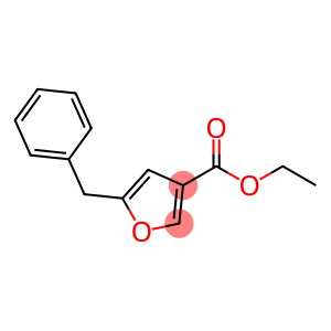 5-Benzyl-3-furancarboxylic acid ethyl ester