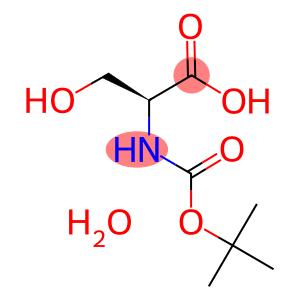(S)-2-((叔丁氧羰基)氨基)-3-羟基丙酸水合物