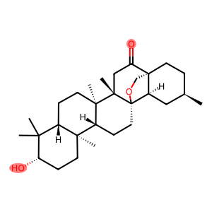 30-Noroleanan-16-one, 13,28-epoxy-3-hydroxy-, (3β,20α)- (9CI)