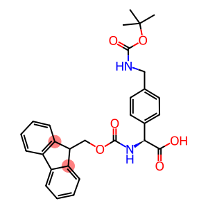 FMOC-D, L-PHG(4-CH2NHBOC)