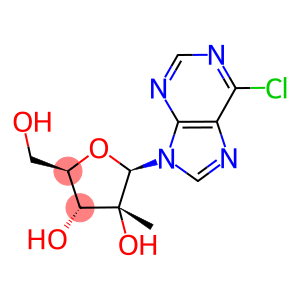 6-氯-9-(2-C-甲基-beta-D-呋喃核糖基)-9H-嘌呤