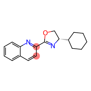 2-[(4S)-4-cyclohexyl-4,5-dihydro-2-oxazolyl]-Quinoline
