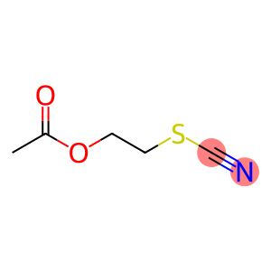 Thiocyanic acid 2-(acetyloxy)ethyl