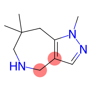 1,7,7-trimethyl-4,5,6,8-tetrahydropyrazolo[4,3-c]azepine