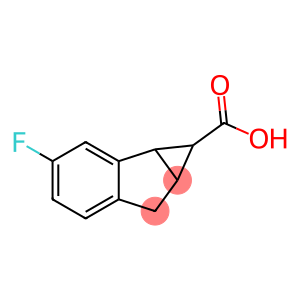 3-Fluoro-1,1a,6,6a-tetrahydrocyclopropa[a]indene-1-carboxylic acid