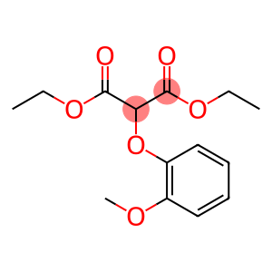 diethyl 2-(2-methoxyphenoxy)propanedioate