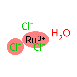Ruthenium chloride (RuCl3), monohydrate (8CI,9CI)