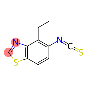 Benzothiazole, 4-ethyl-5-isothiocyanato- (9CI)