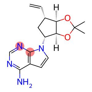 7-((1aR,3aS,4R,6R)-2,2-Dimethyl-6-vinyl-tetrahydro-cyclopenta[1,3]dioxol-4-yl)-7H-pyrrolo[2,3-d]pyrimidin-4-ylamine