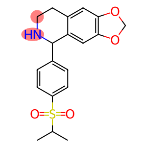 1,3-Dioxolo[4,5-g]isoquinoline, 5,6,7,8-tetrahydro-5-[4-[(1-methylethyl)sulfonyl]phenyl]-