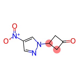 3-(4-nitro-1H-pyrazol-1-yl)cyclobutan-1-one