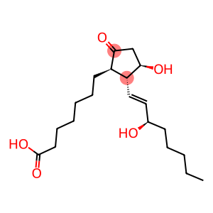 9-oxo-11α,15R-dihydroxy-prost-13E-en-1-oic acid