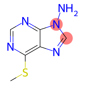 9H-Purin-9-amine, 6-(methylthio)-