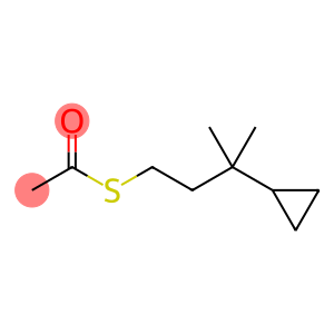 ethanethioic acid S-(3-cyclopropyl-3-methylbutyl) ester