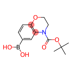 (4-(叔丁氧羰基)-3,4-二氢-2H-苯并[B][1,4]恶嗪-6-基)硼酸