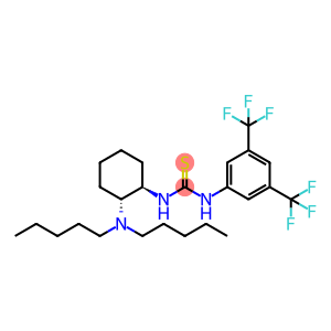 1-(3,5-Bis(trifluoromethyl)phenyl)-3-((1R,2R)-2-(dipentylamino)cyclohexyl)thiourea