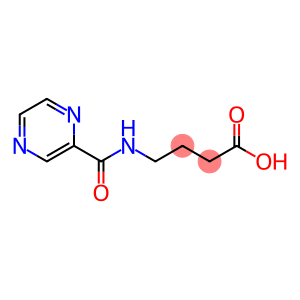 Butanoic acid, 4-[(2-pyrazinylcarbonyl)amino]-