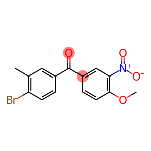 (4-bromo-3-methylphenyl)(4-methoxy-3-nitrophenyl)methanone(WXC06476)